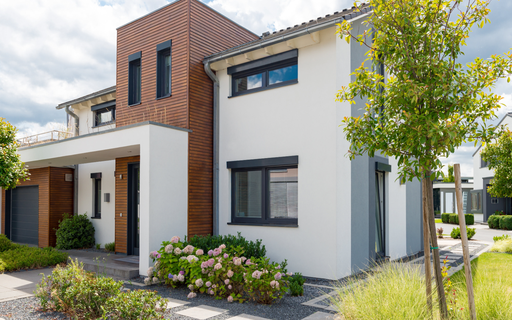 Einfamilienhaus mit Vorgarten